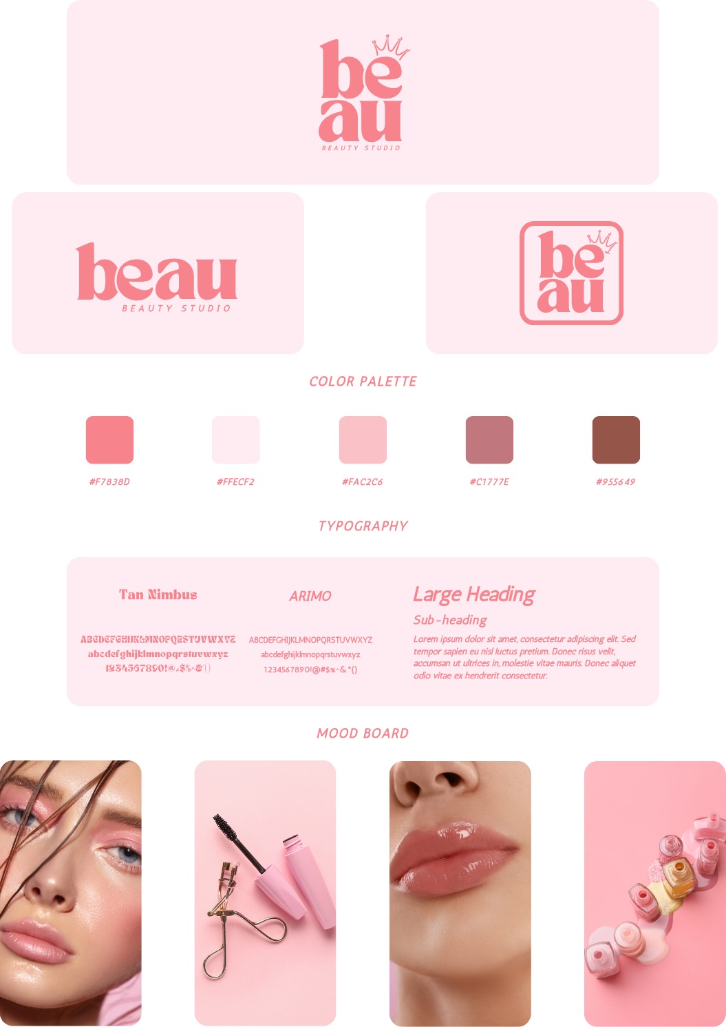 Beau brand kits example